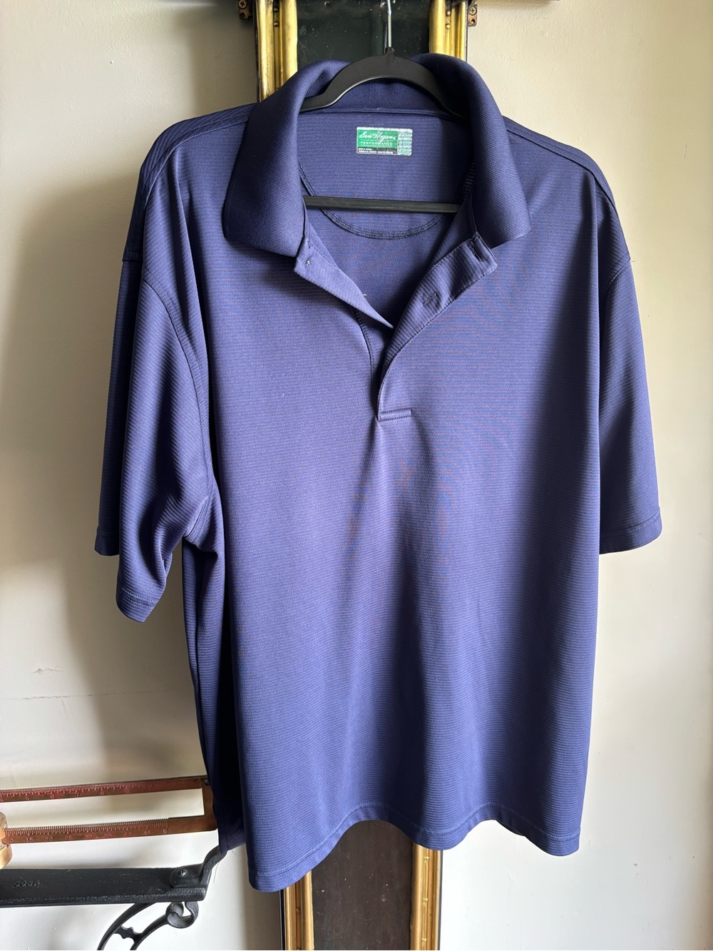 Ben Hogan Men's Short-Sleeve Polo in Navy blue